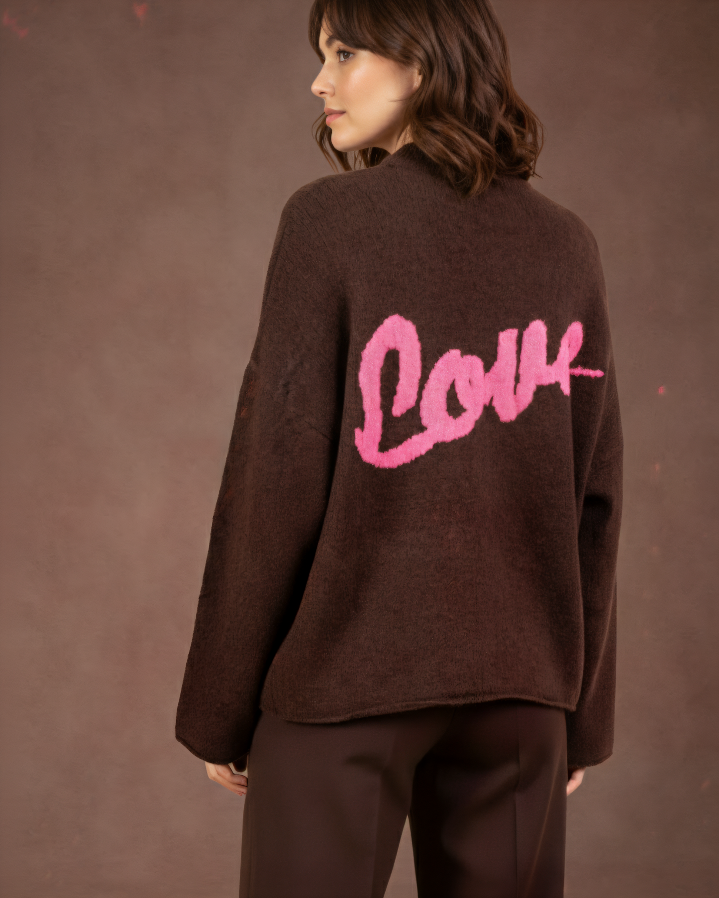 Pull doux laine “LOVE”
