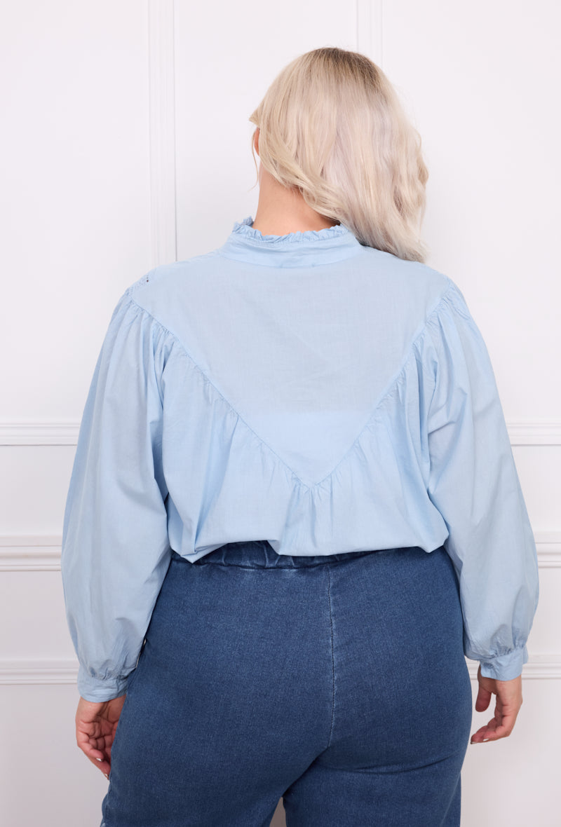 Chemise ajourée blanche - Anna