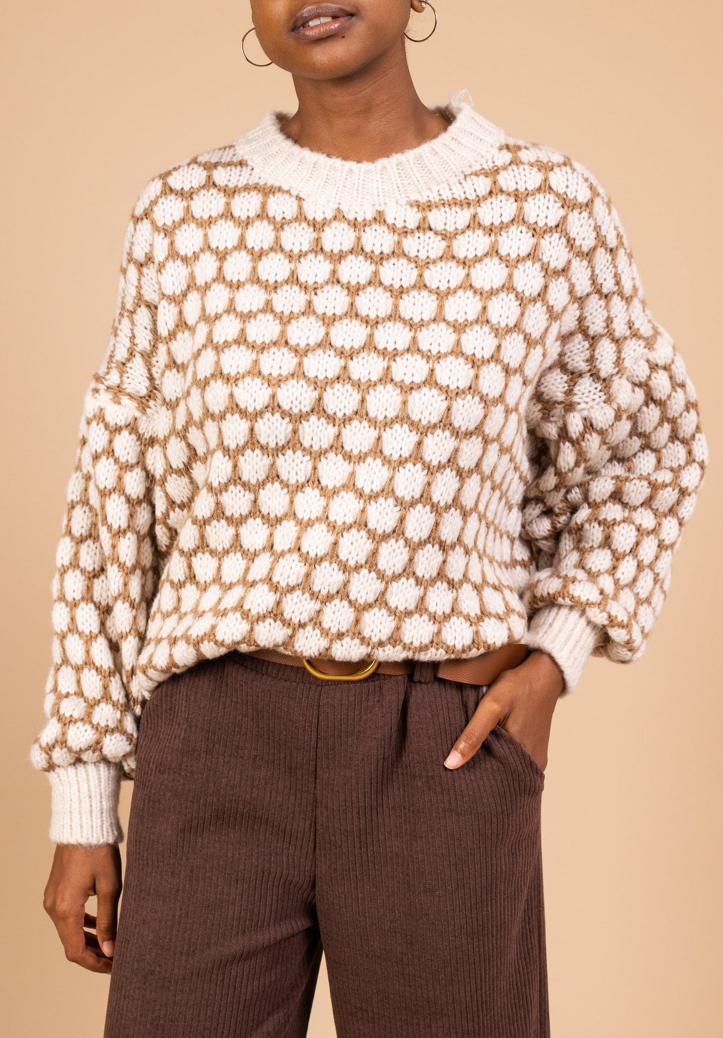 Pull nid d'abeille - Ciara