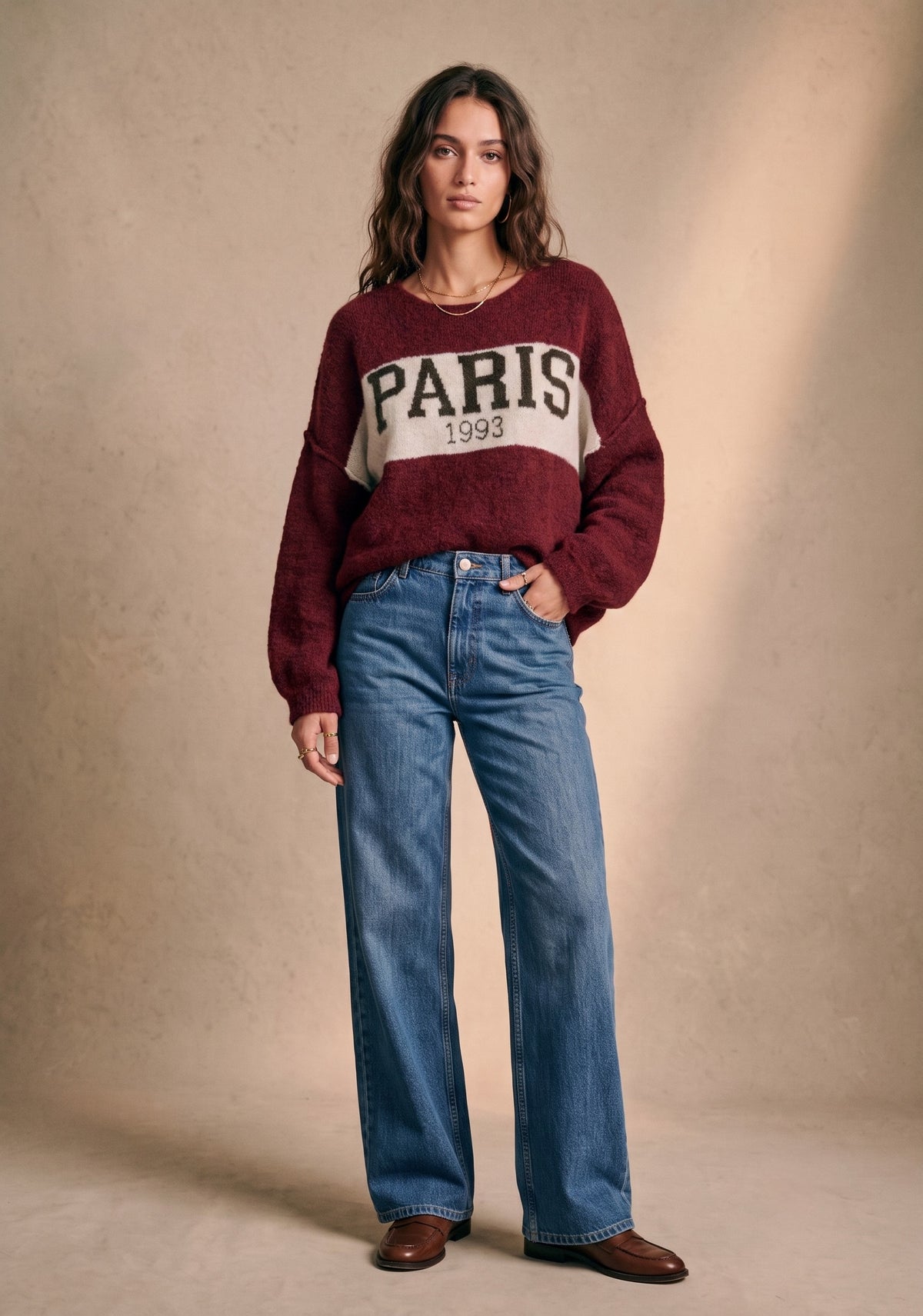 Pull doux laine - Paris