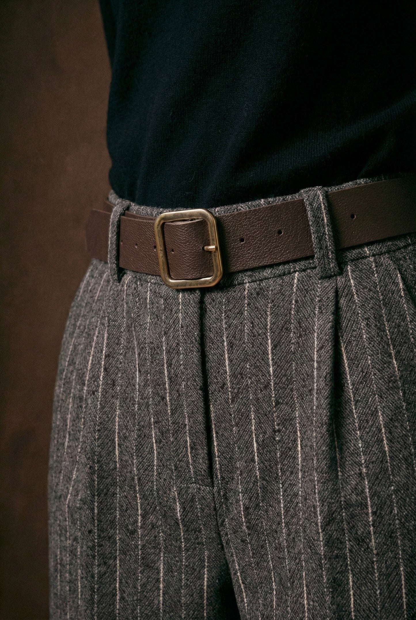 Pantalon large à rayures - Nely