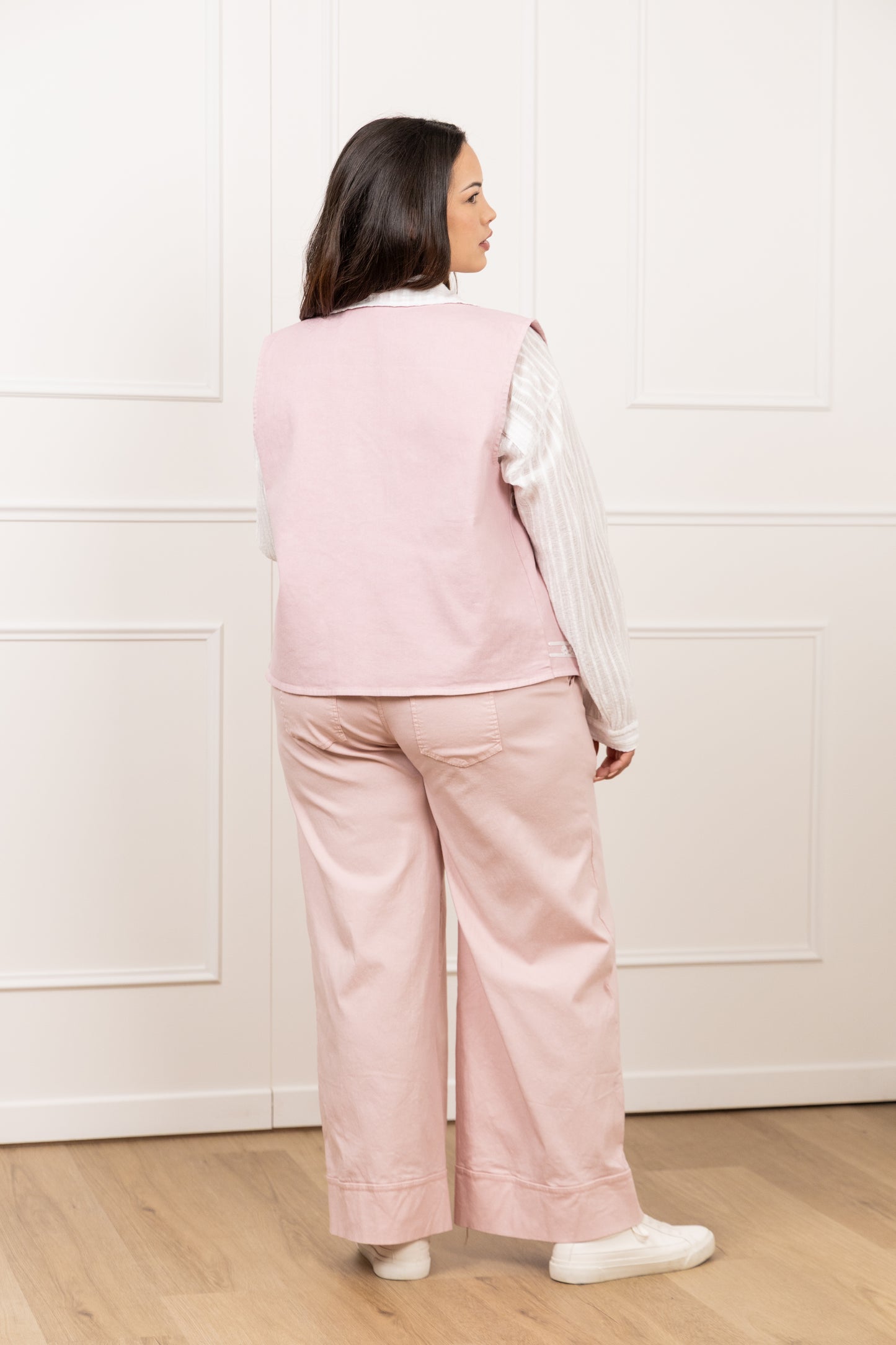 Pantalon jersey rose - Lola