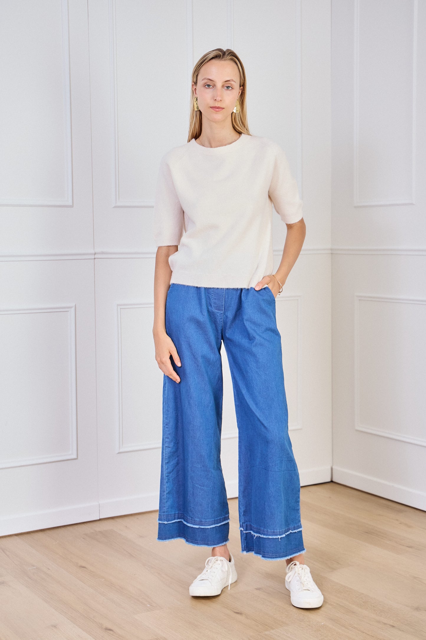Pull beige alpaga - Iris