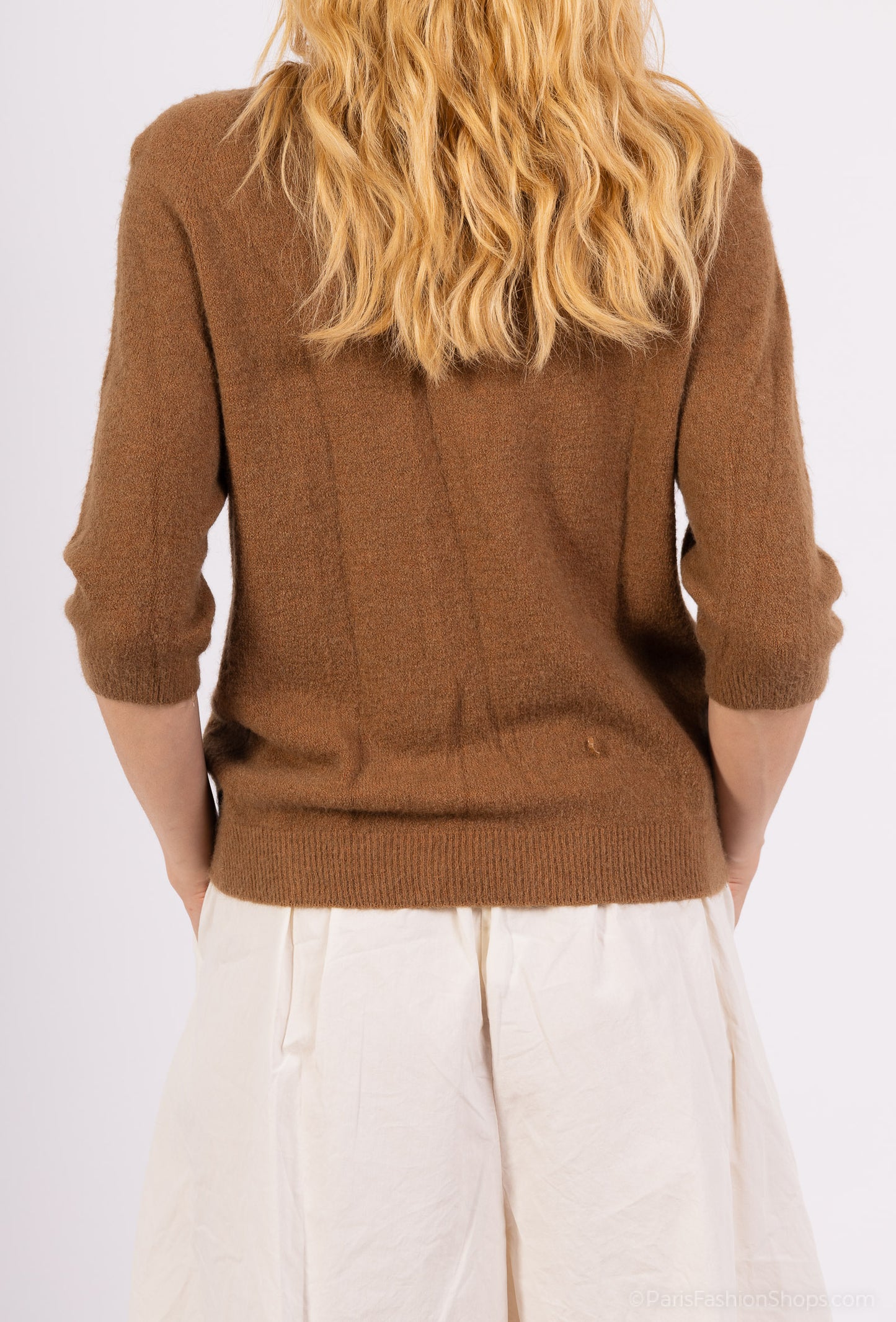 Pull beige alpaga - Iris