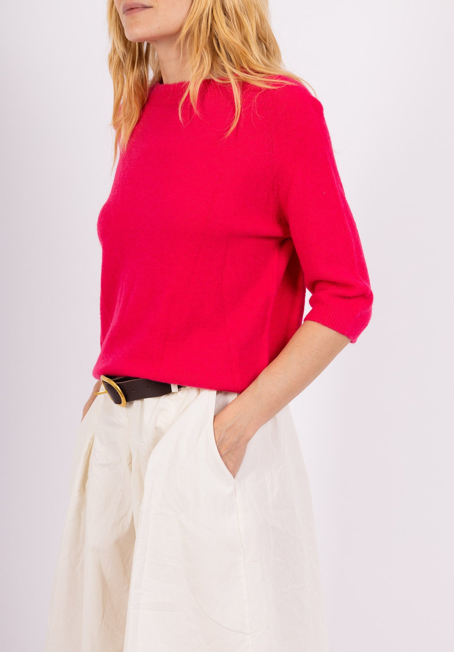 Pull beige alpaga - Iris