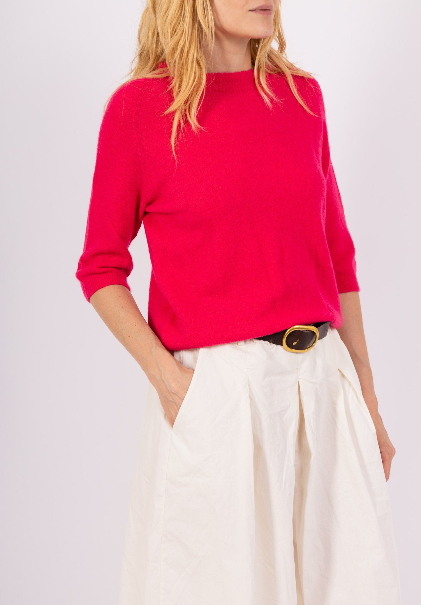 Pull beige alpaga - Iris