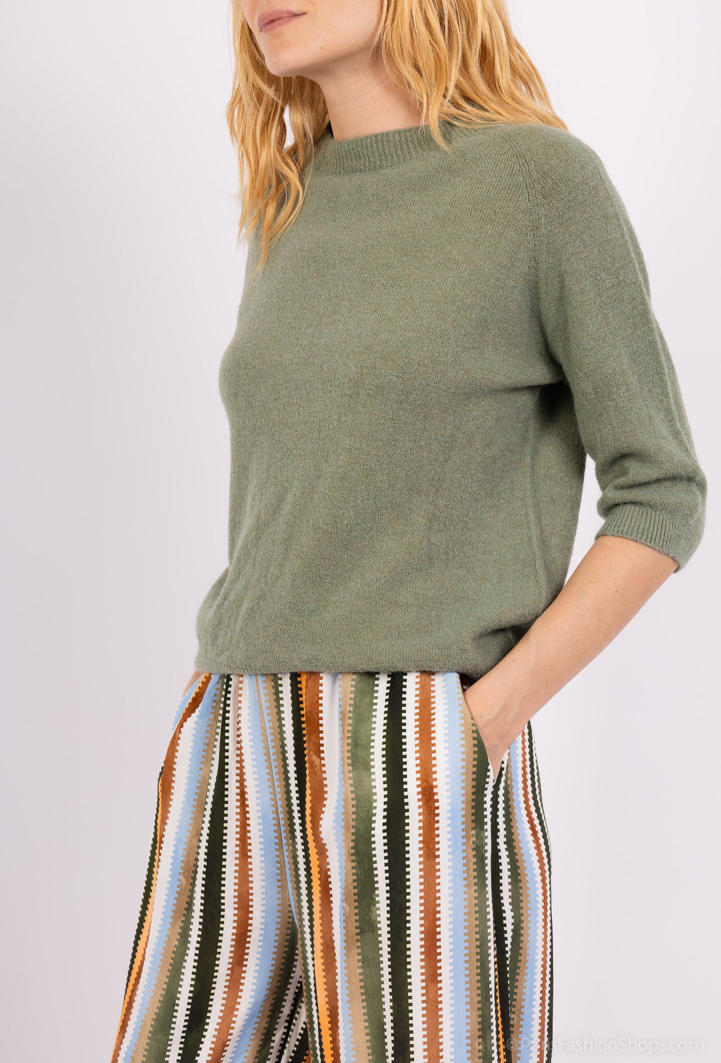 Pull beige alpaga - Iris