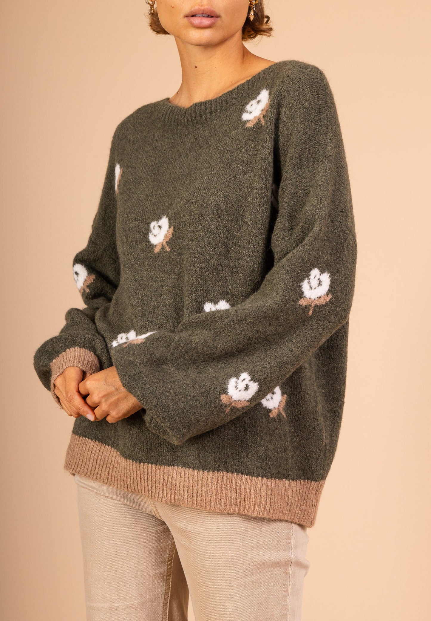 Pull fleuri - Marlie
