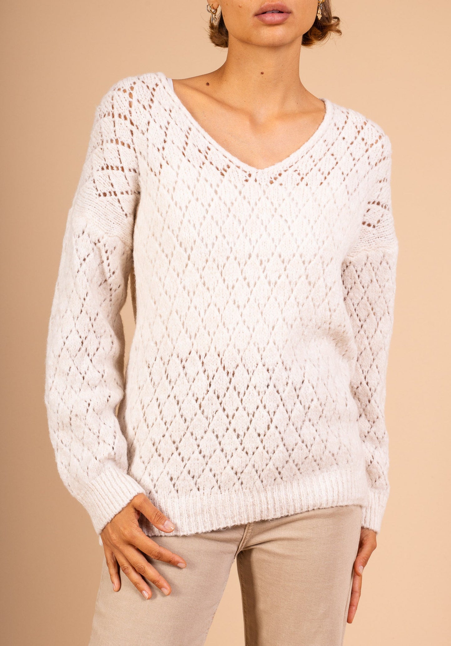 Pull ajouré - Jessy
