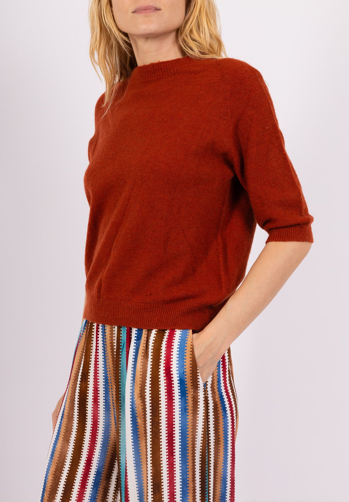 Pull beige alpaga - Iris