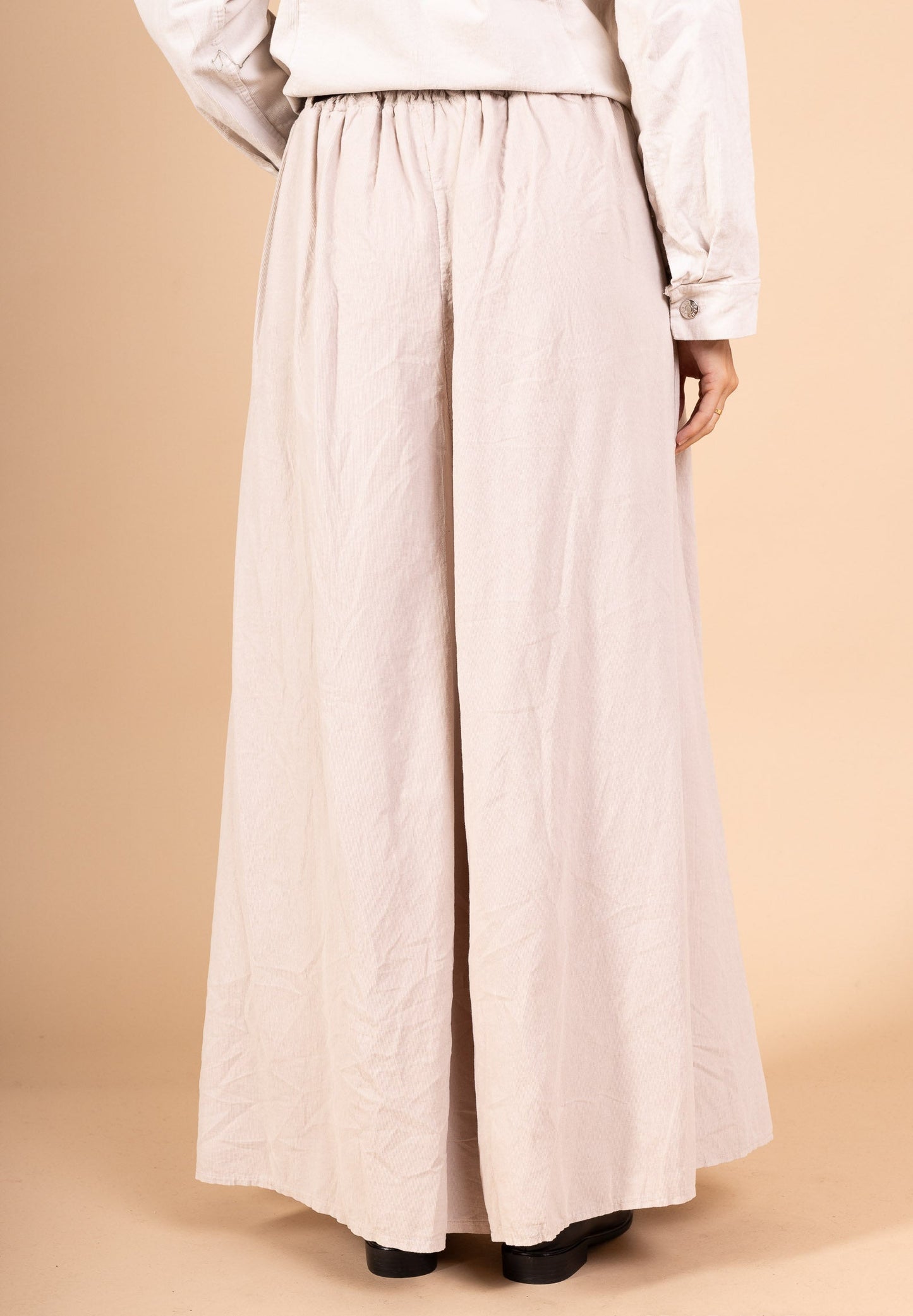 Pantalon palazzo velours - Léonie