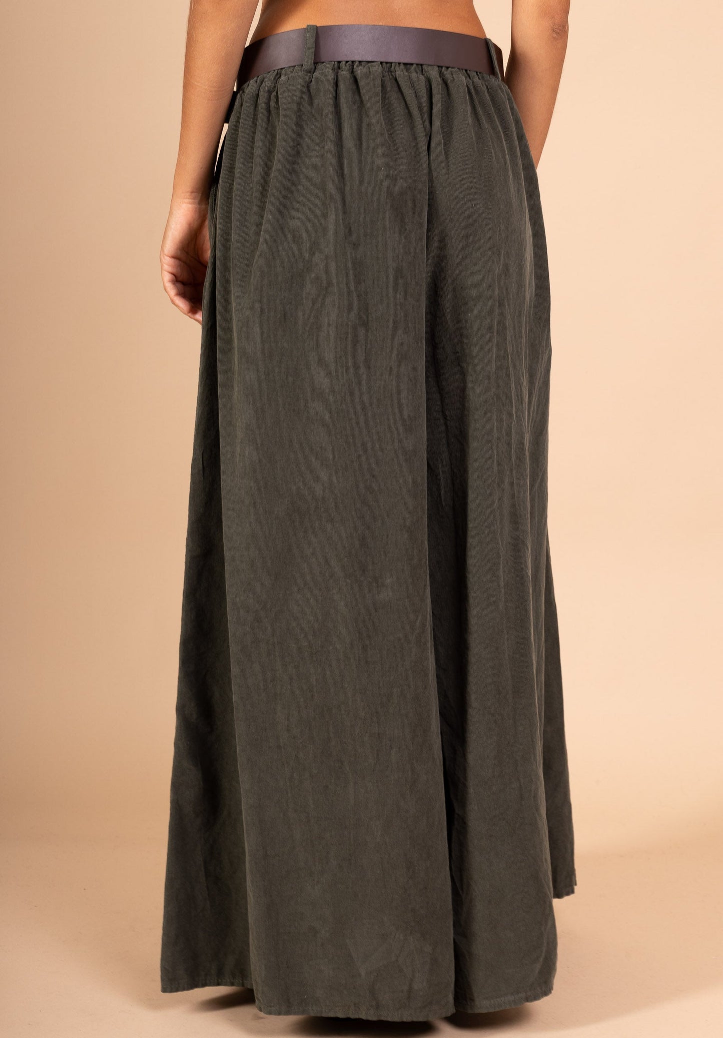 Pantalon palazzo velours - Léonie