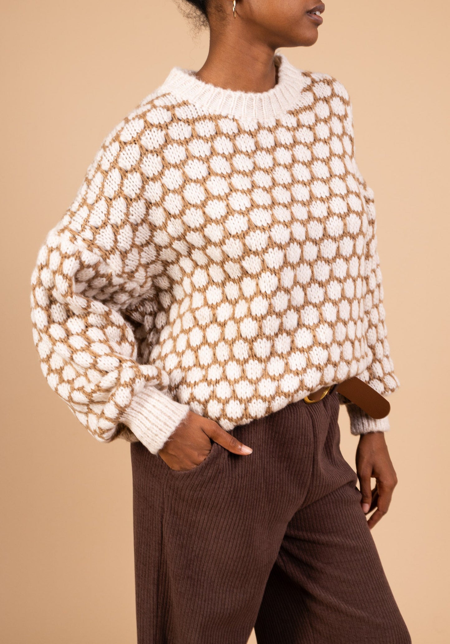 Pull nid d'abeille - Ciara