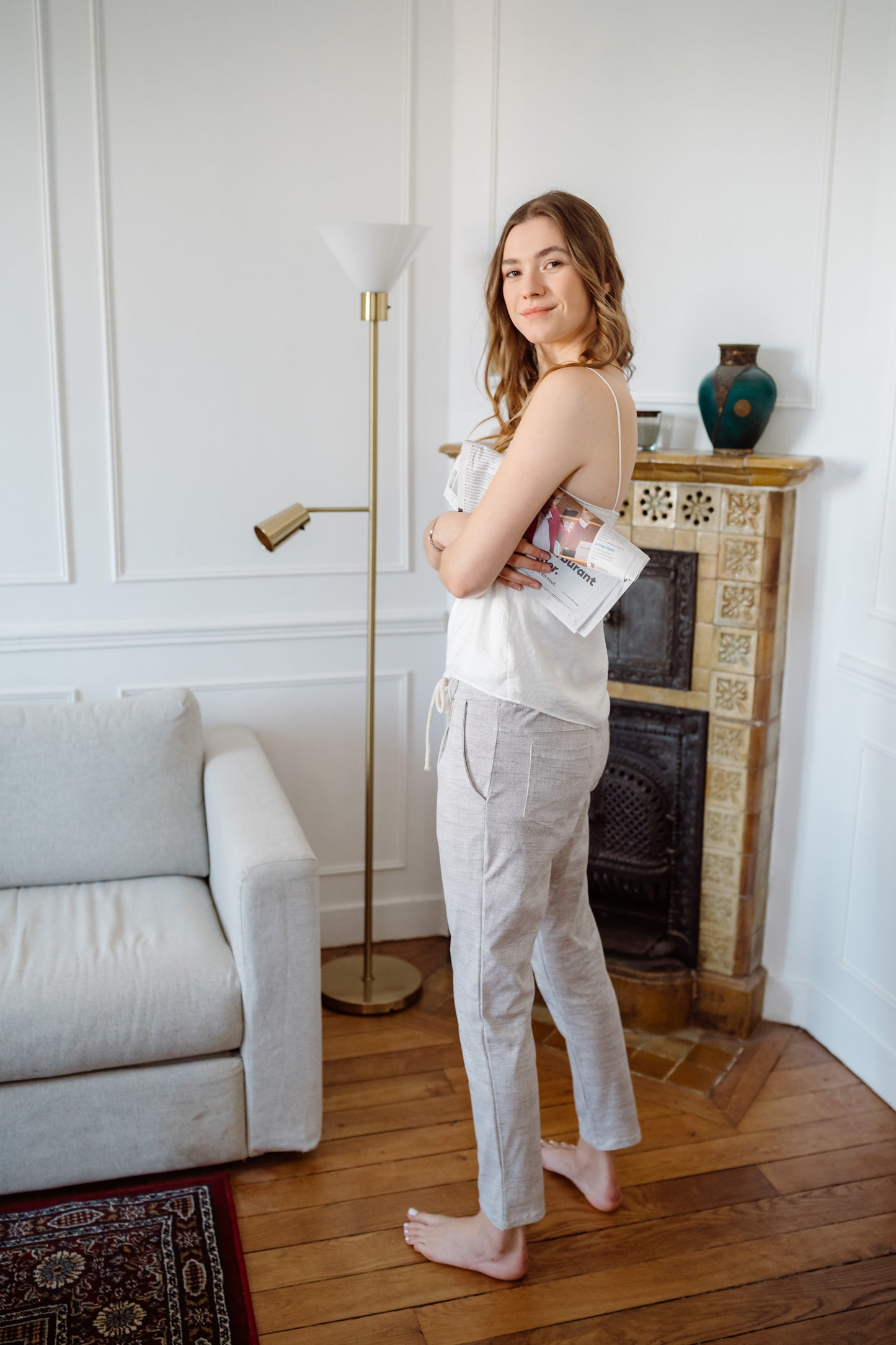 Pantalon Icone Rome - Kaki
