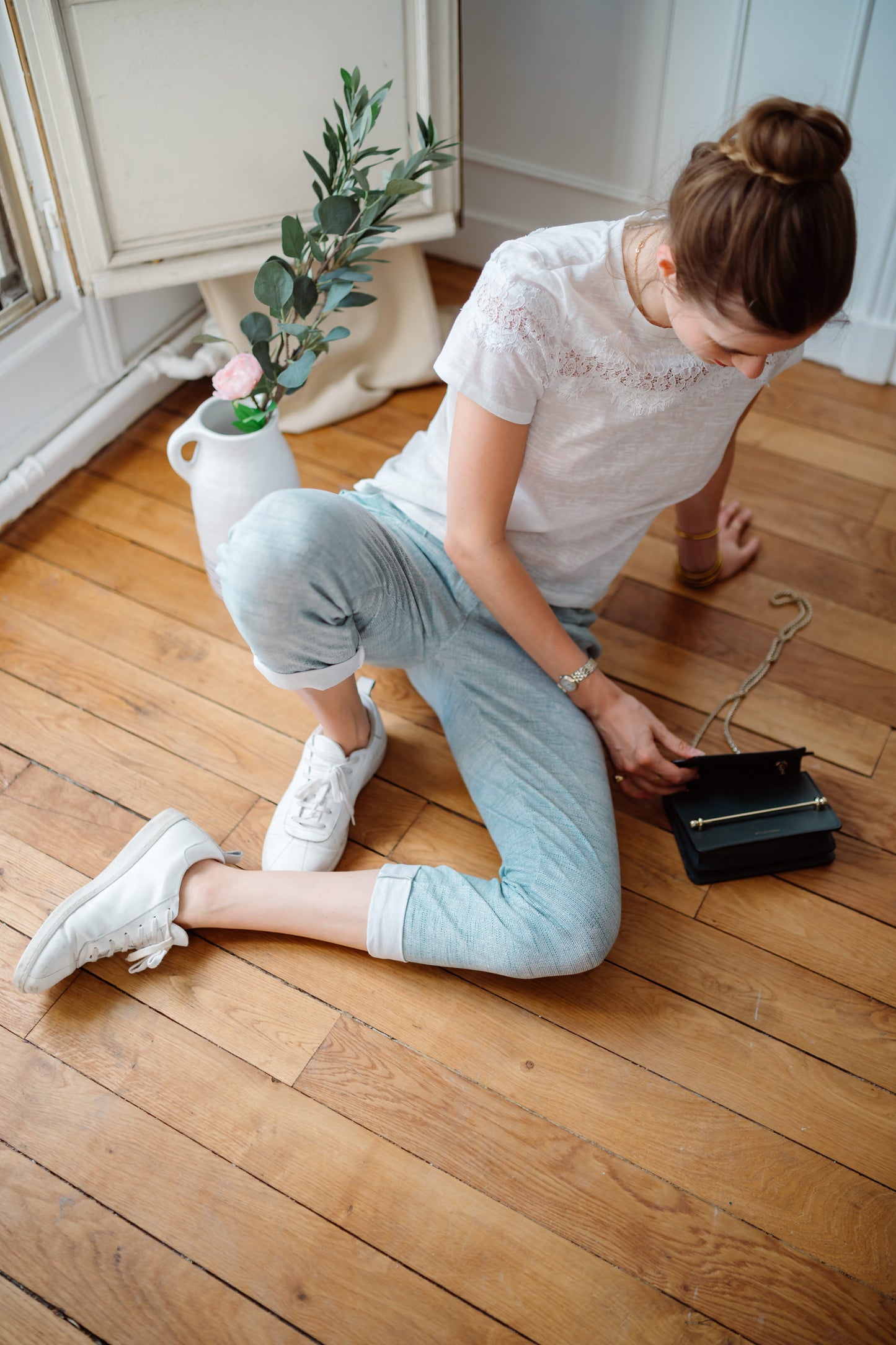 Pantalon Icone Rome - Kaki
