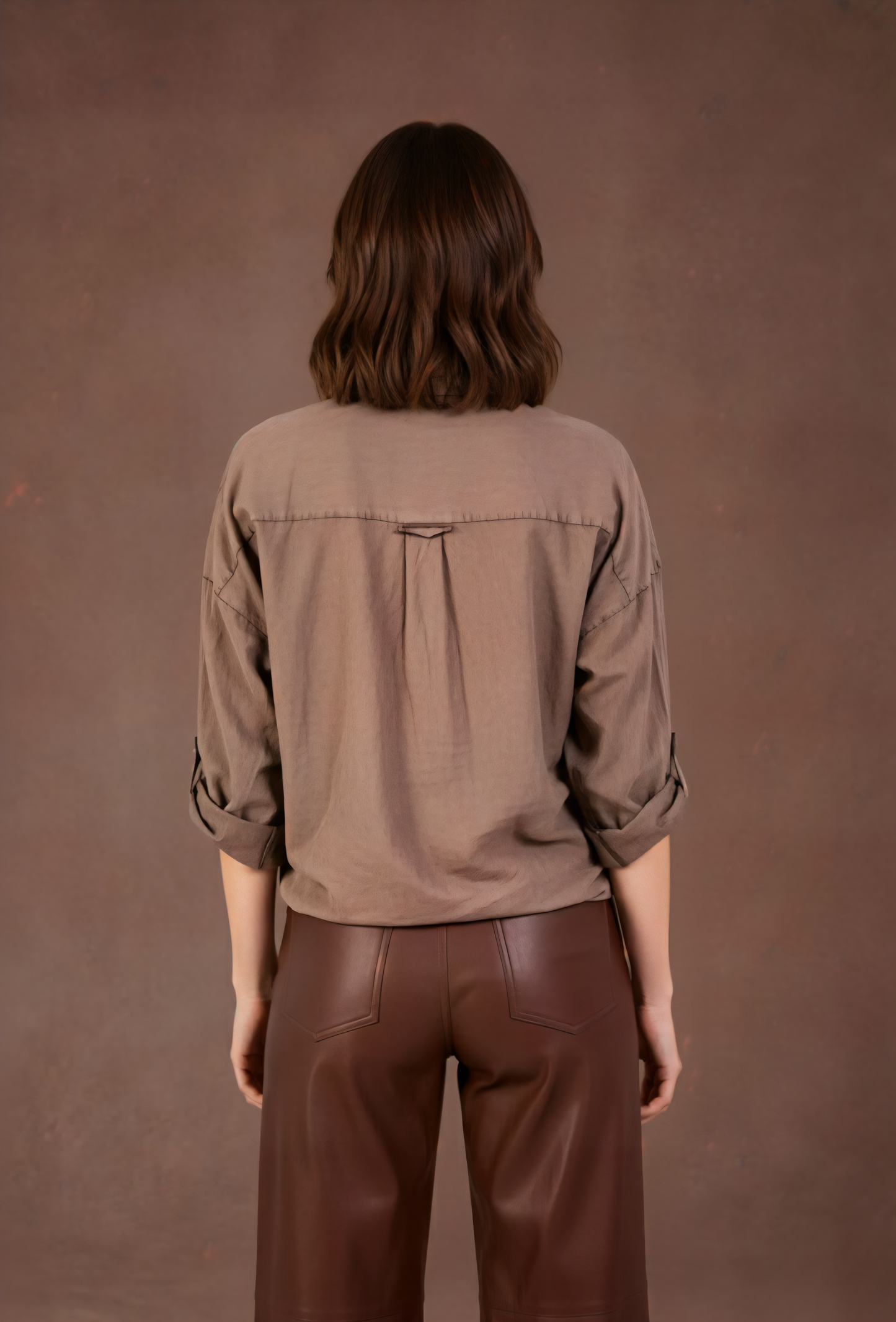 Chemise à franges nouée - Mady