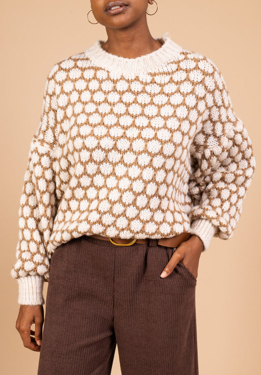 Pull nid d'abeille - Ciara