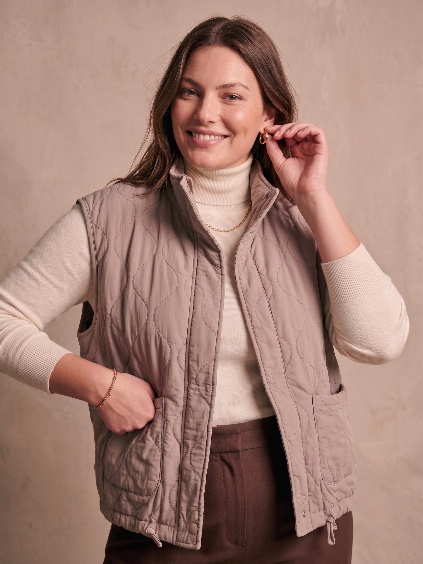 Curve - Veste sans manches matelassée - Ysera