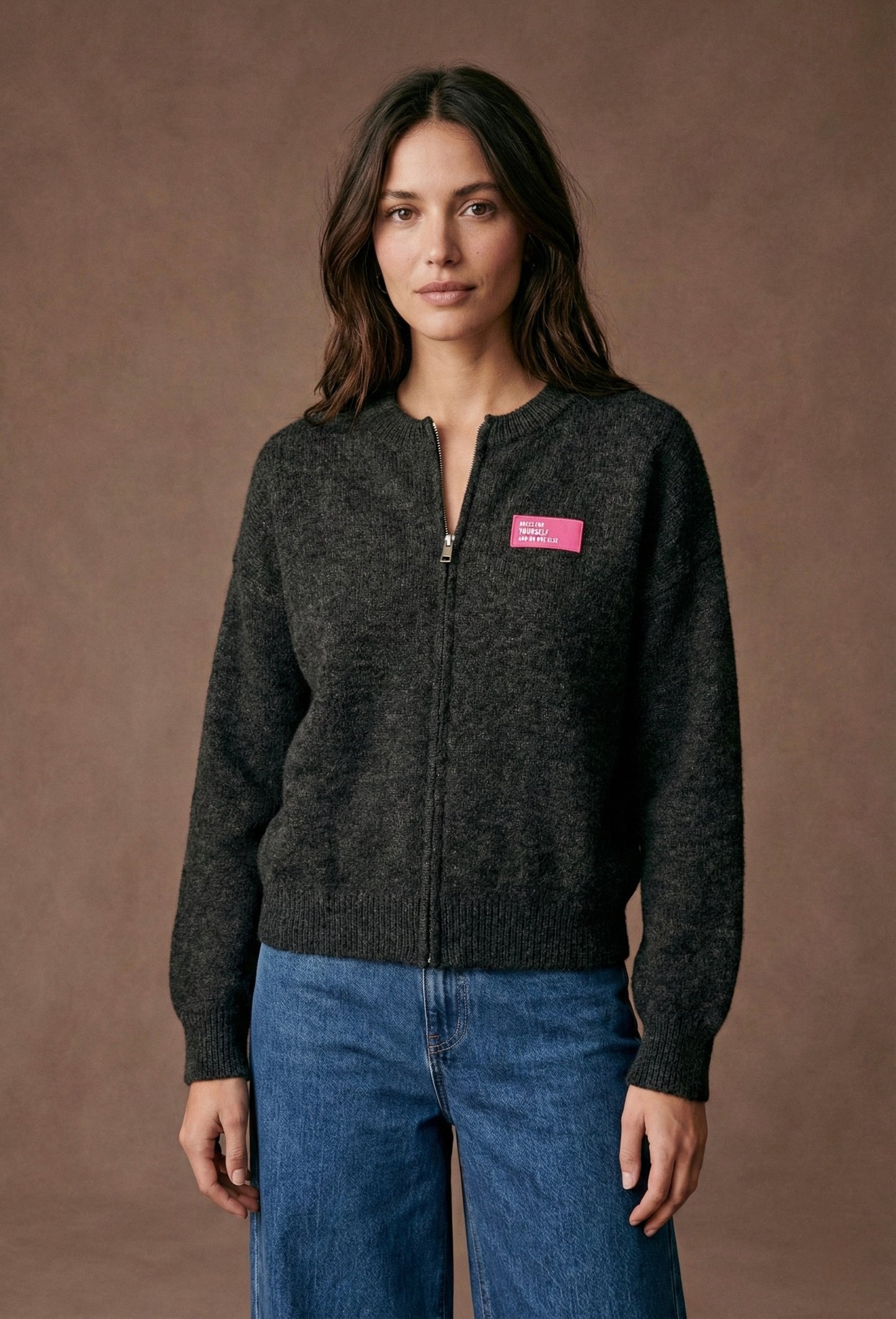 Gilet zippé laine - Ysa