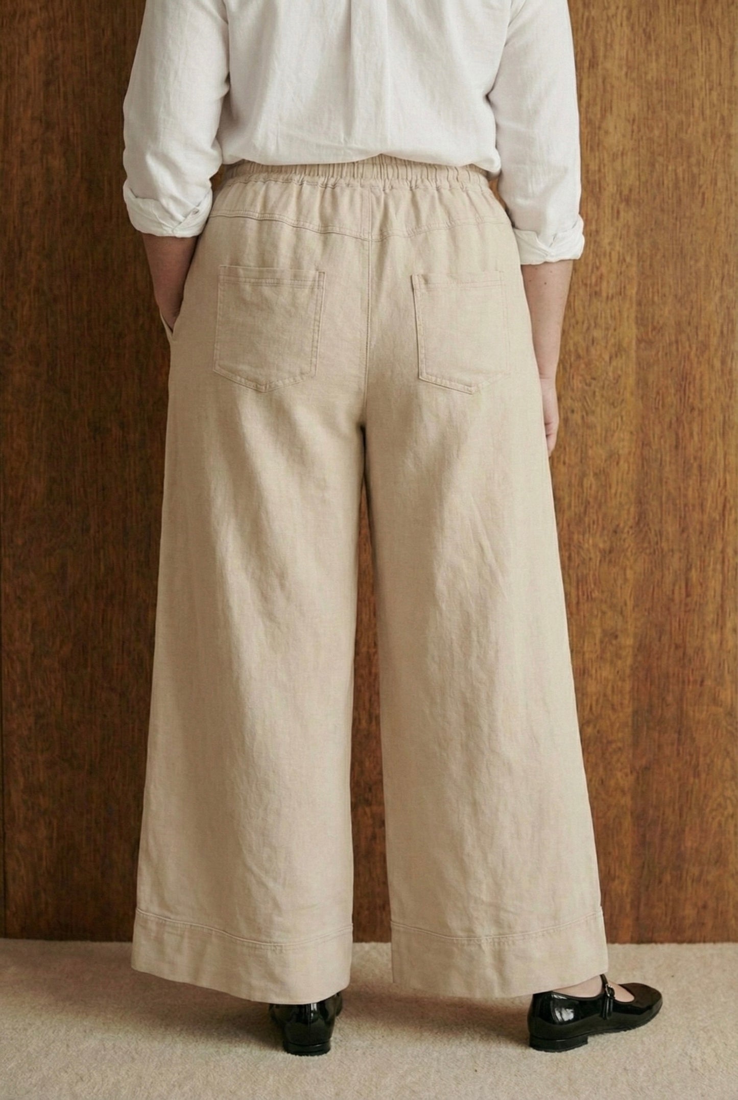 Curve - Pantalon fluide à taille élastiquée - Nina