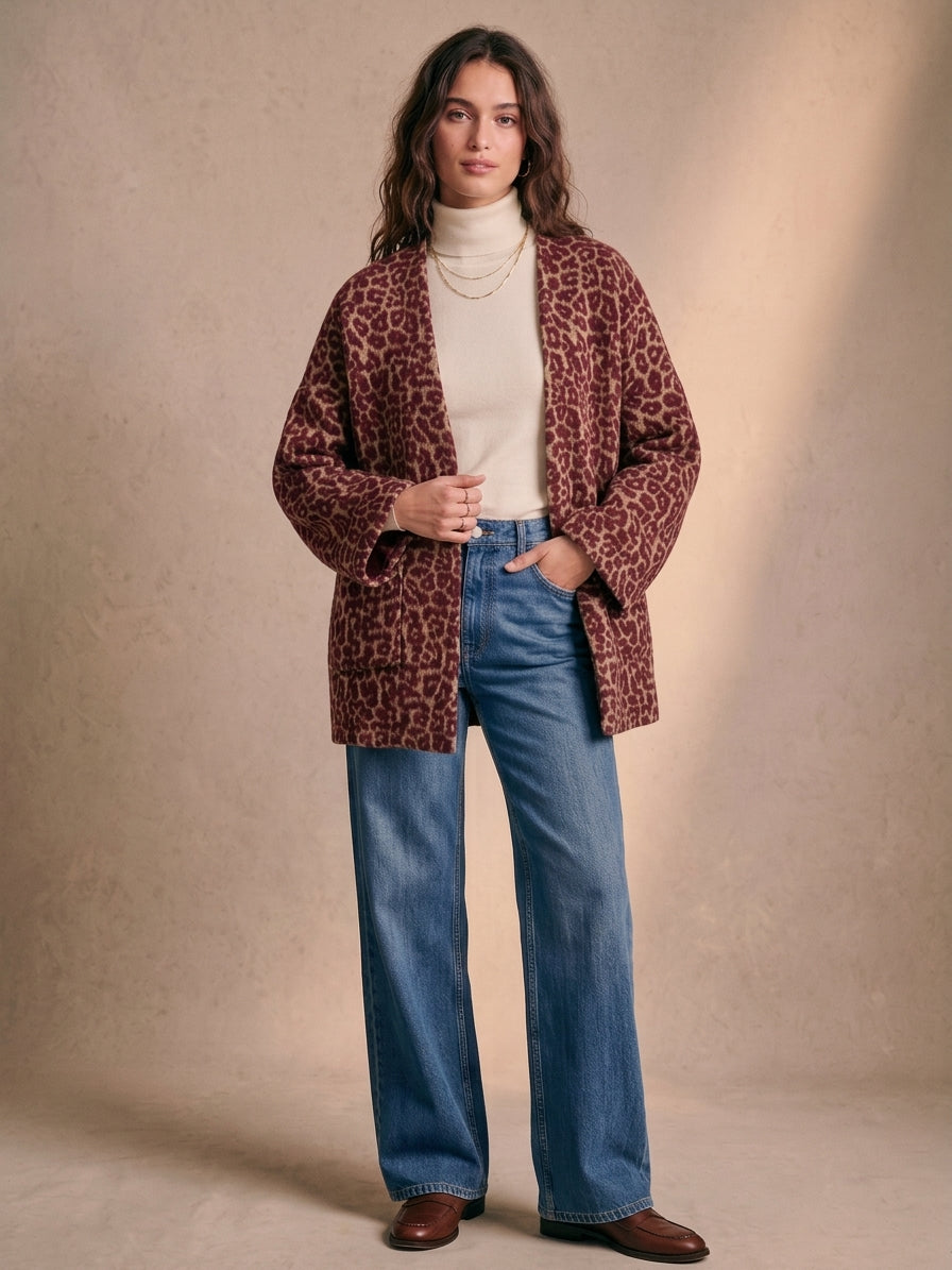 Manteau léopard - Joyce
