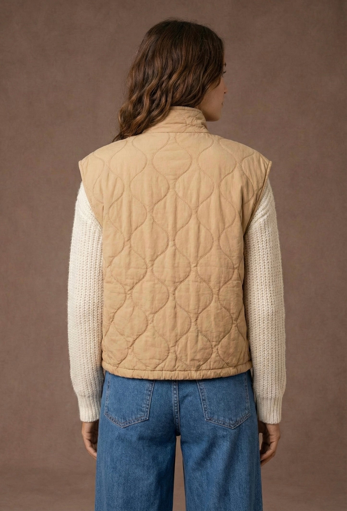 Veste sans manches matelassé - Ysera