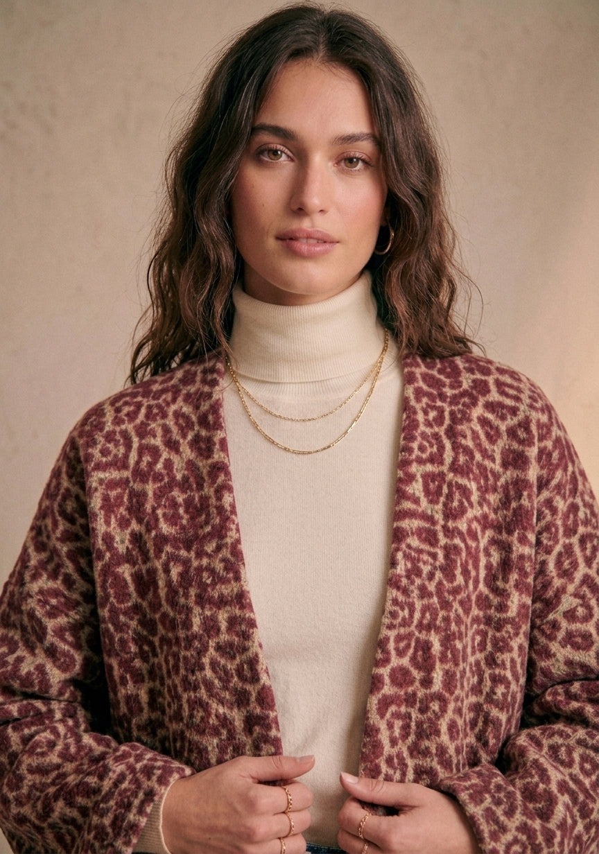 Manteau léopard - Joyce