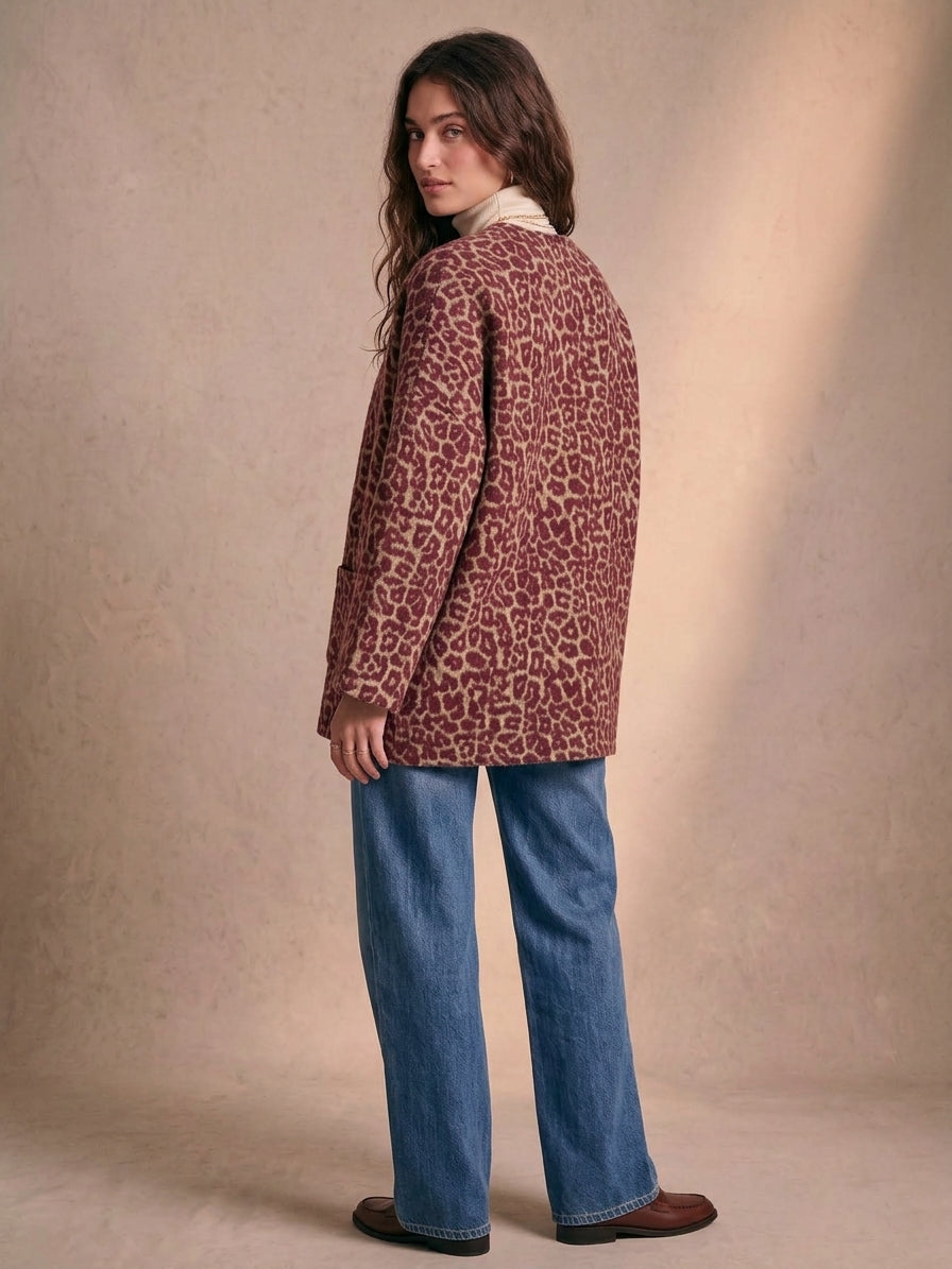 Manteau léopard - Joyce