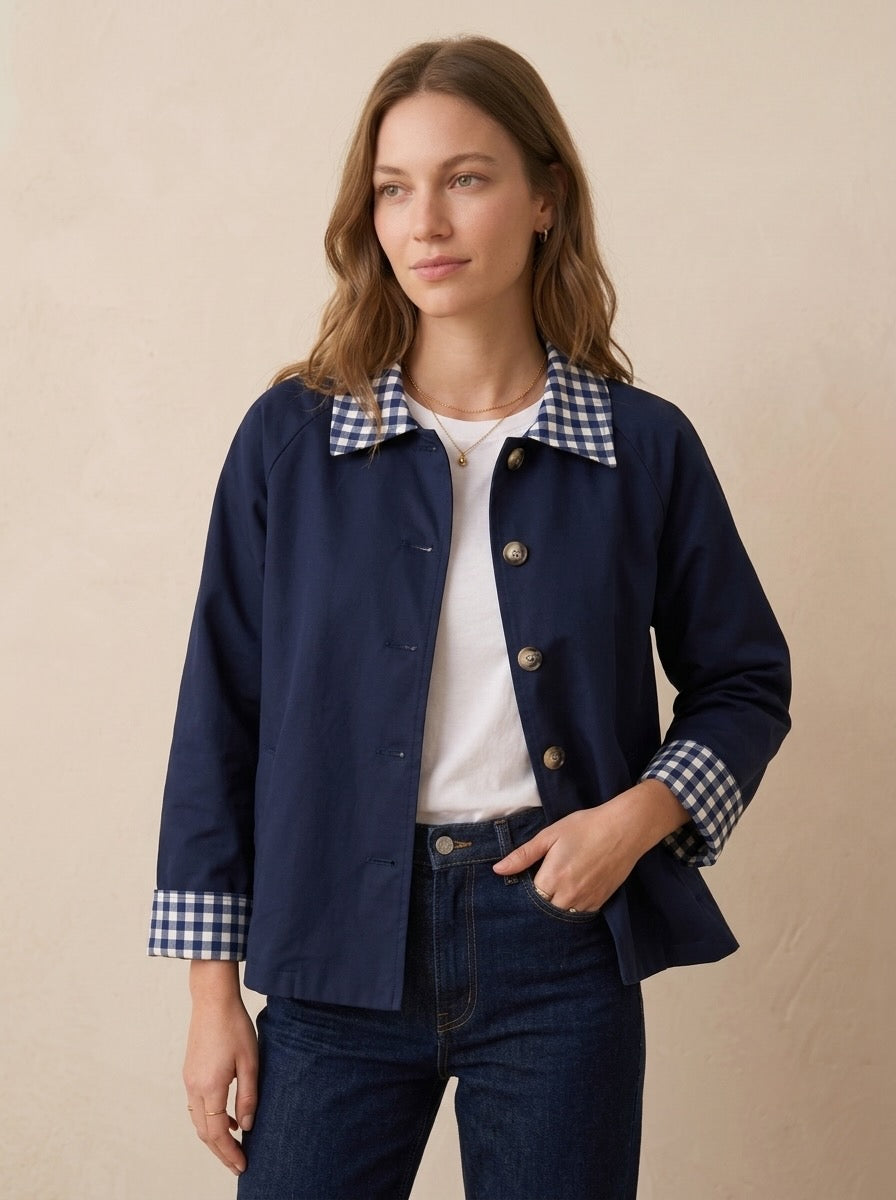 Veste courte vichy - Martin
