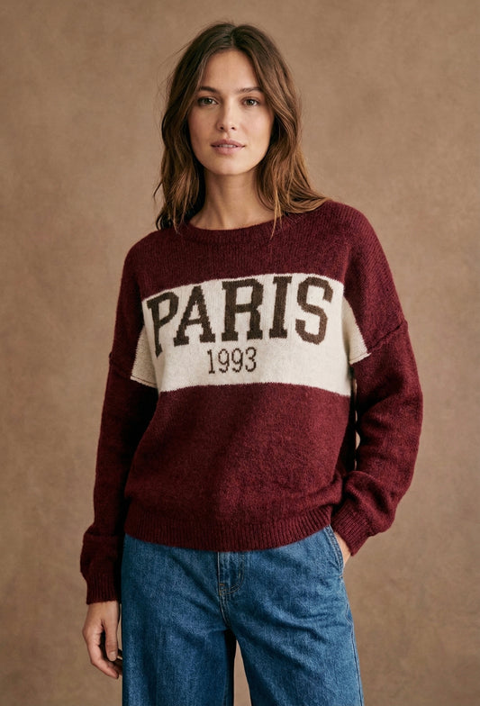Pull doux laine - Paris