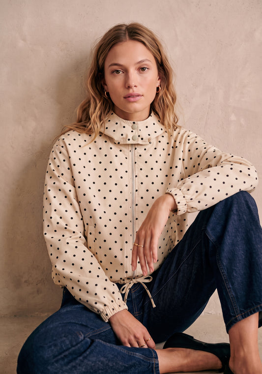 Veste courte à pois - Sofia