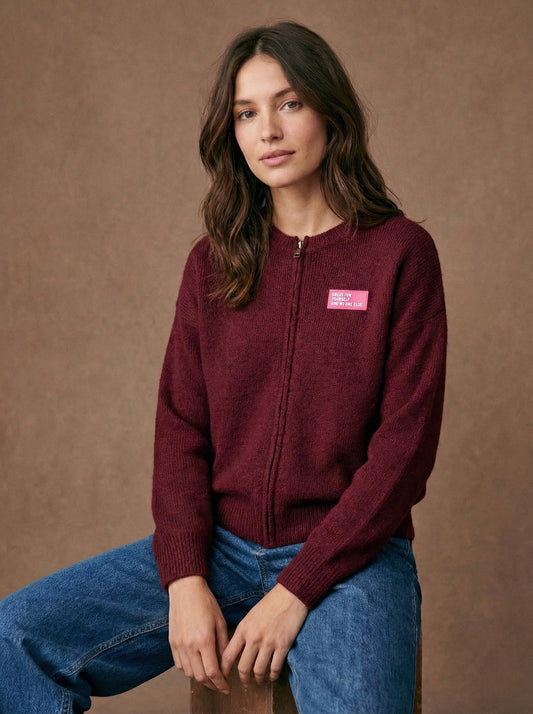 Gilet zippé laine - Ysa