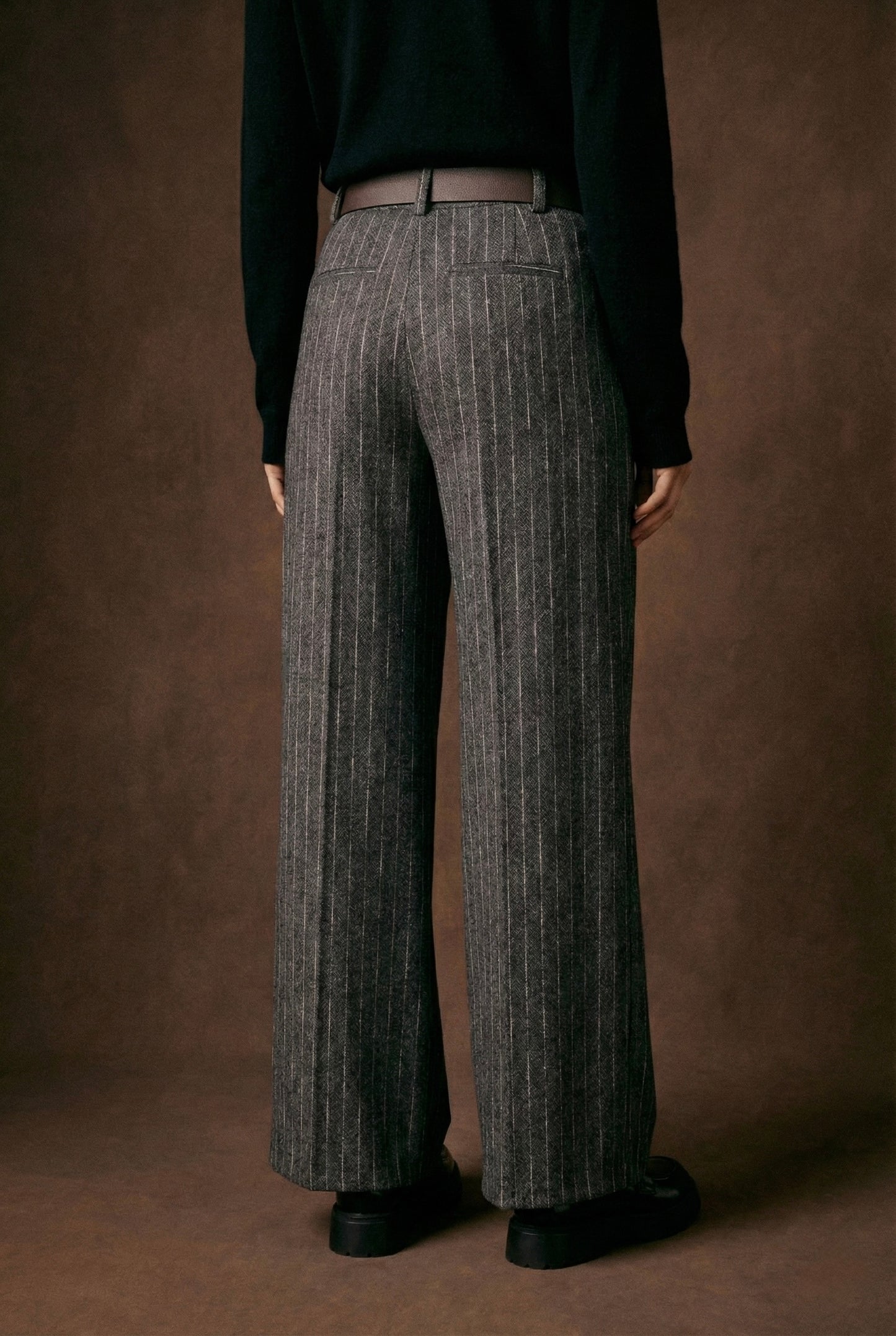 Pantalon large à rayures - Nely