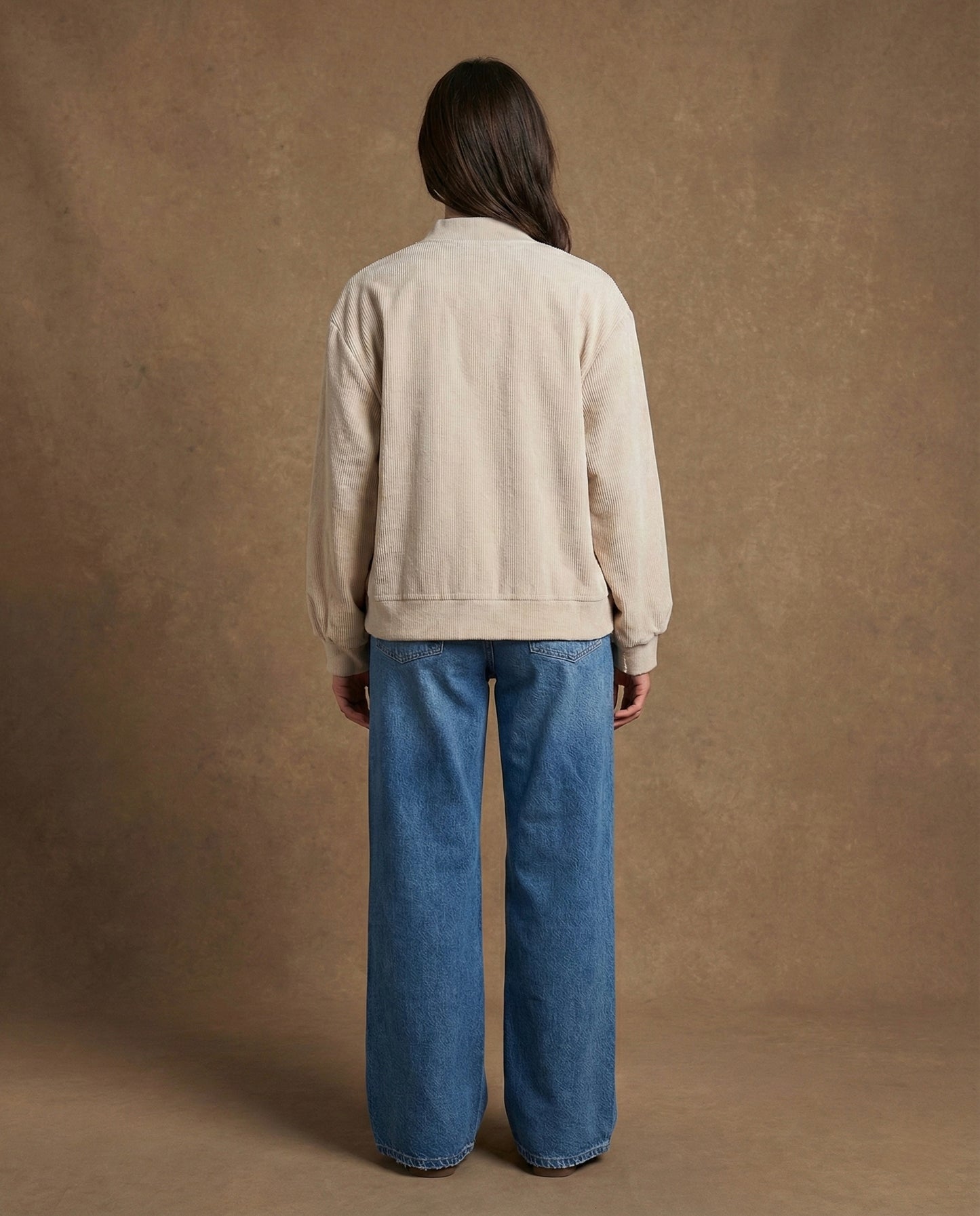 Veste bomber en velours côtelé - Alec