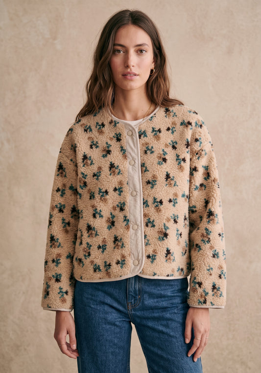 Veste polaire fleurie - Bobby