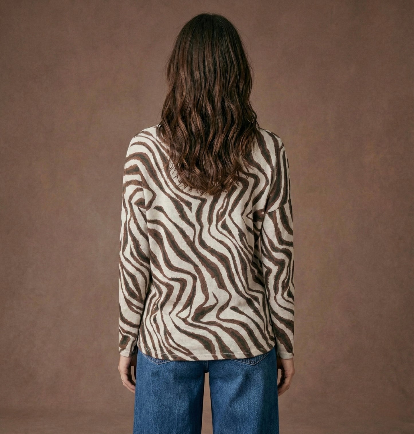 Pull imprimé zébré - Zeya