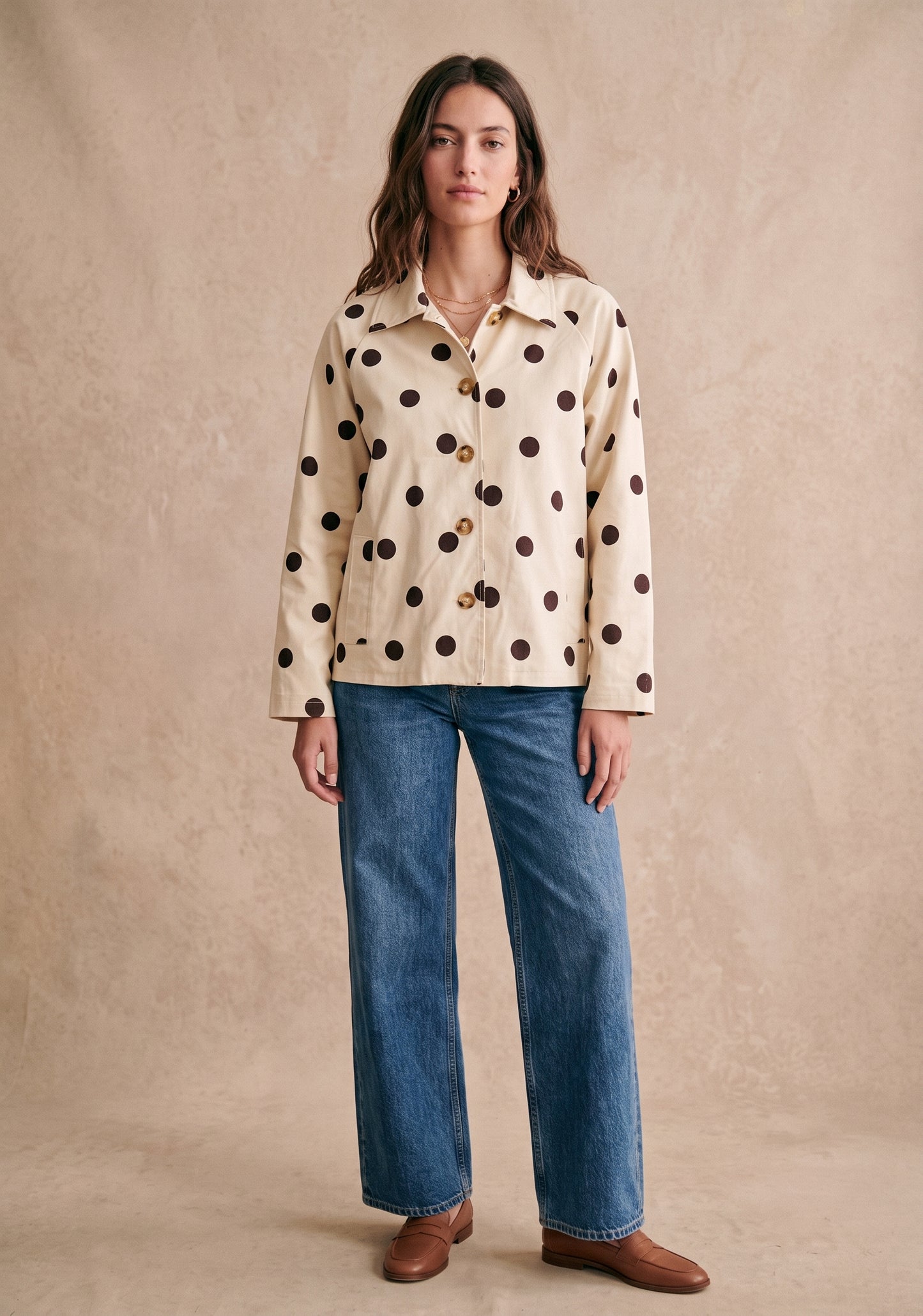 Veste courte à pois - Jenny