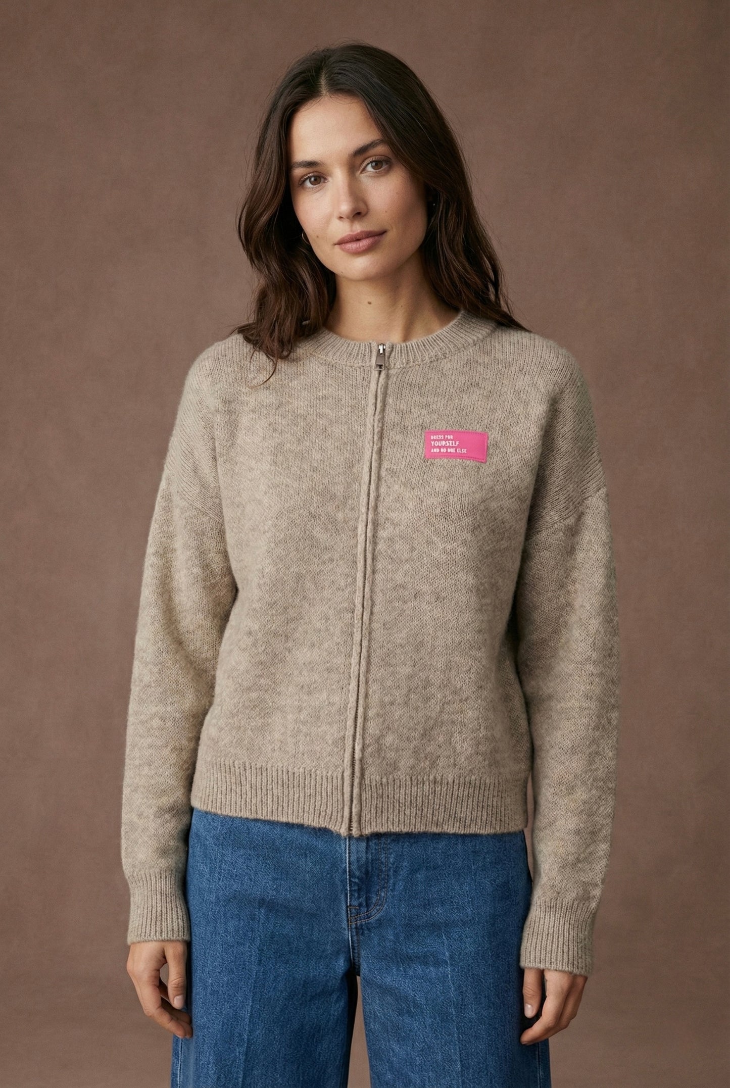 Gilet zippé laine - Ysa