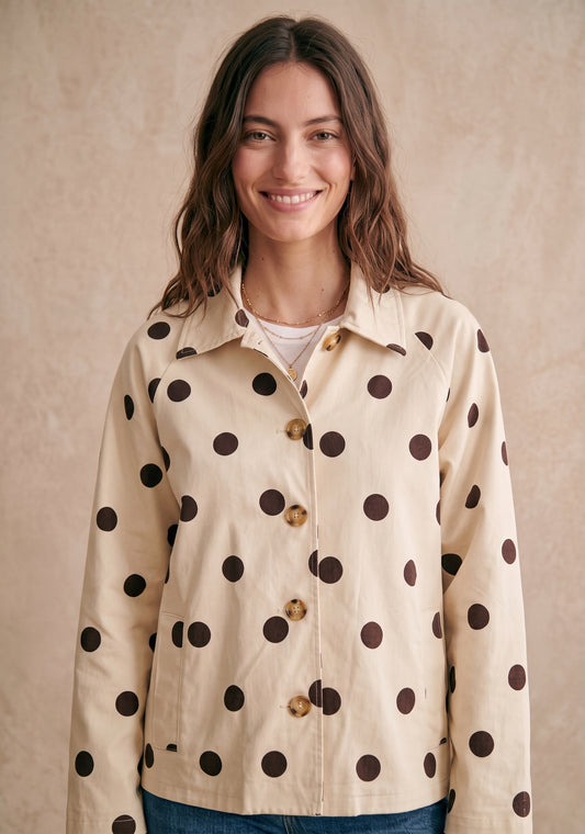 Veste courte à pois - Jenny