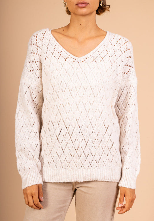Pull ajouré - Jessy