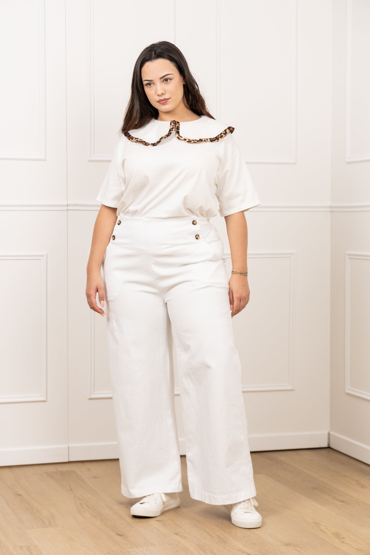 Pantalon coton blanc - Émile