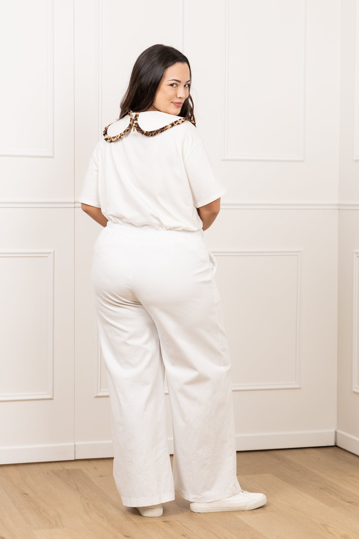 Pantalon coton blanc - Émile