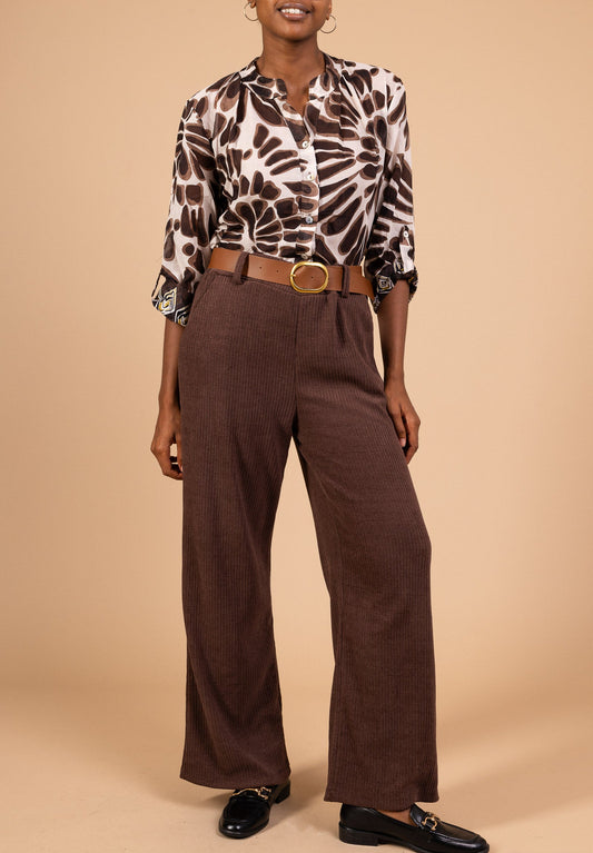 Pantalon velours côtelé - Sola