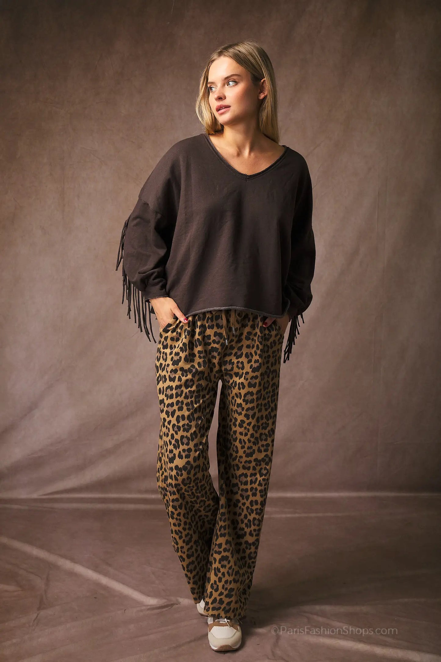 Sweat à franges - Indie