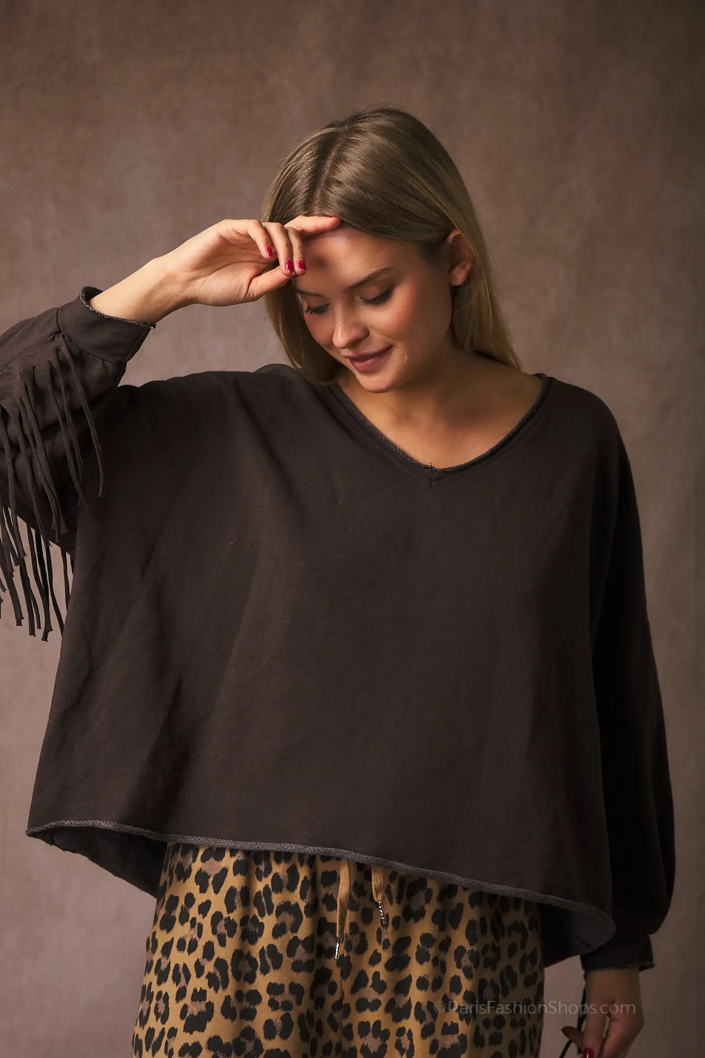 Sweat à franges - Indie