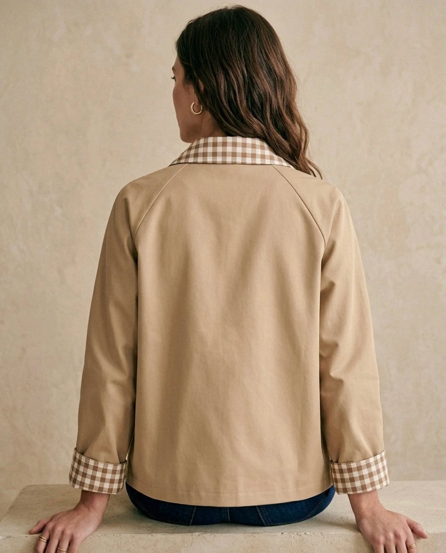 Veste courte vichy - Martin