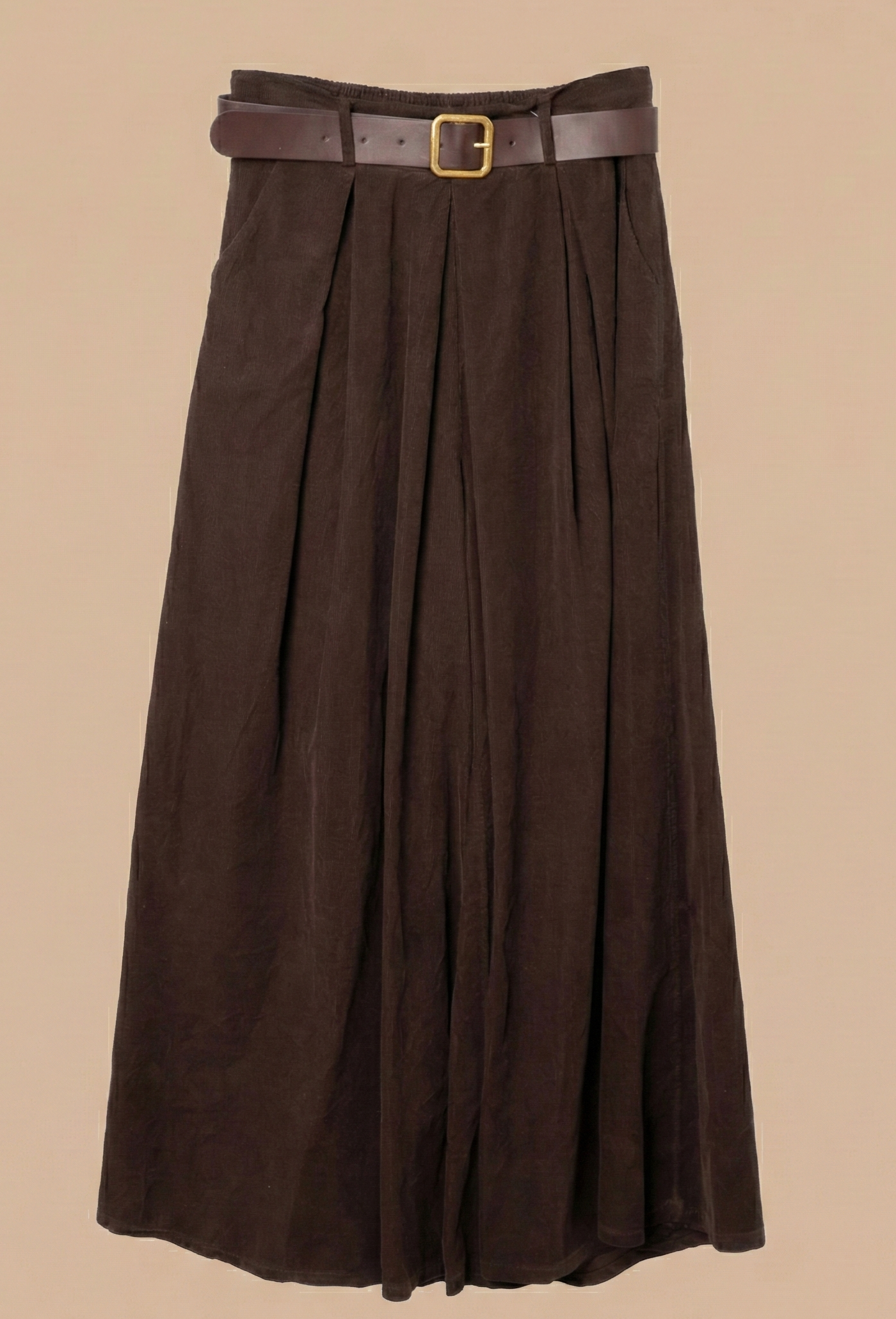 Pantalon palazzo velours - Léonie