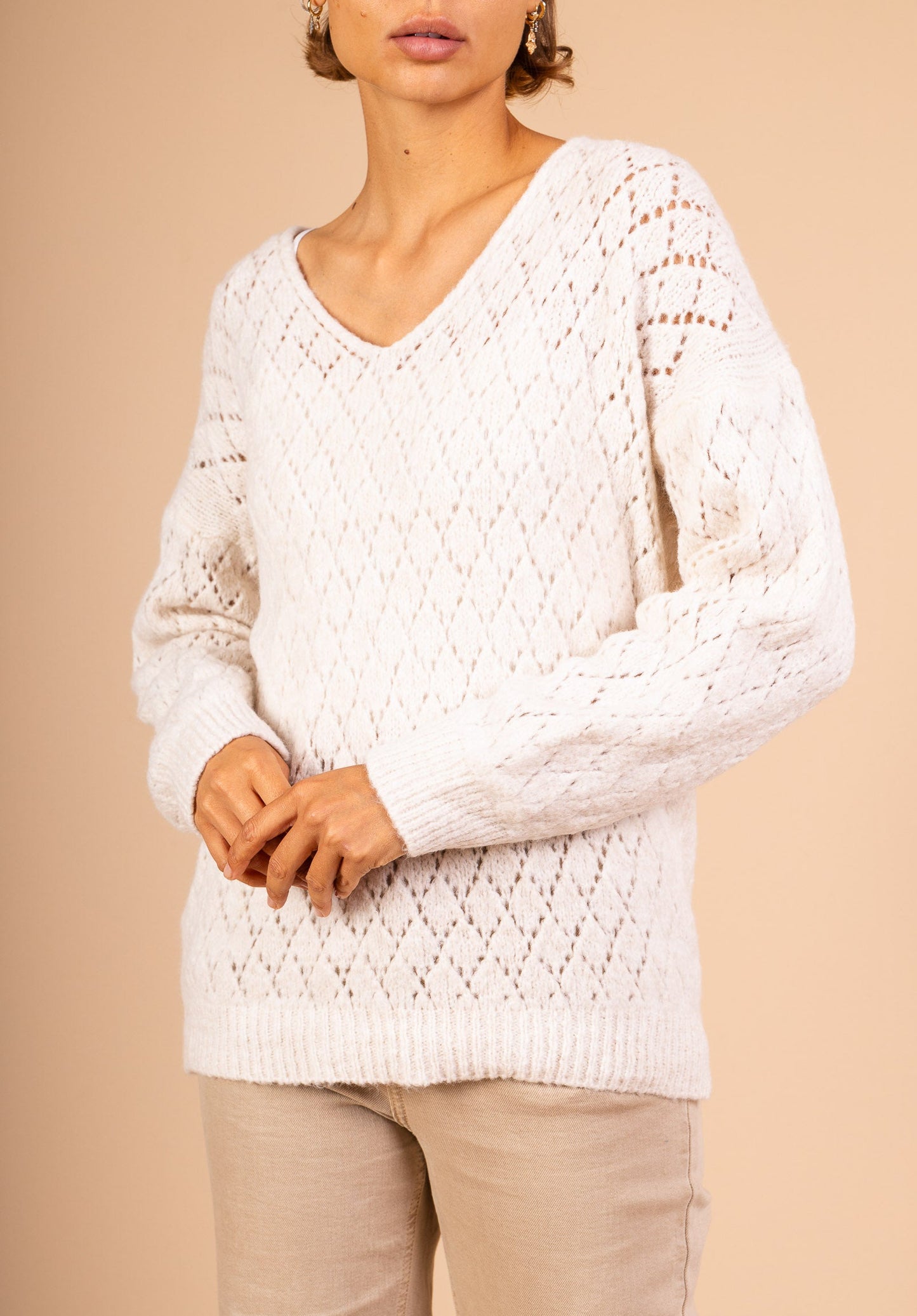 Pull ajouré - Jessy