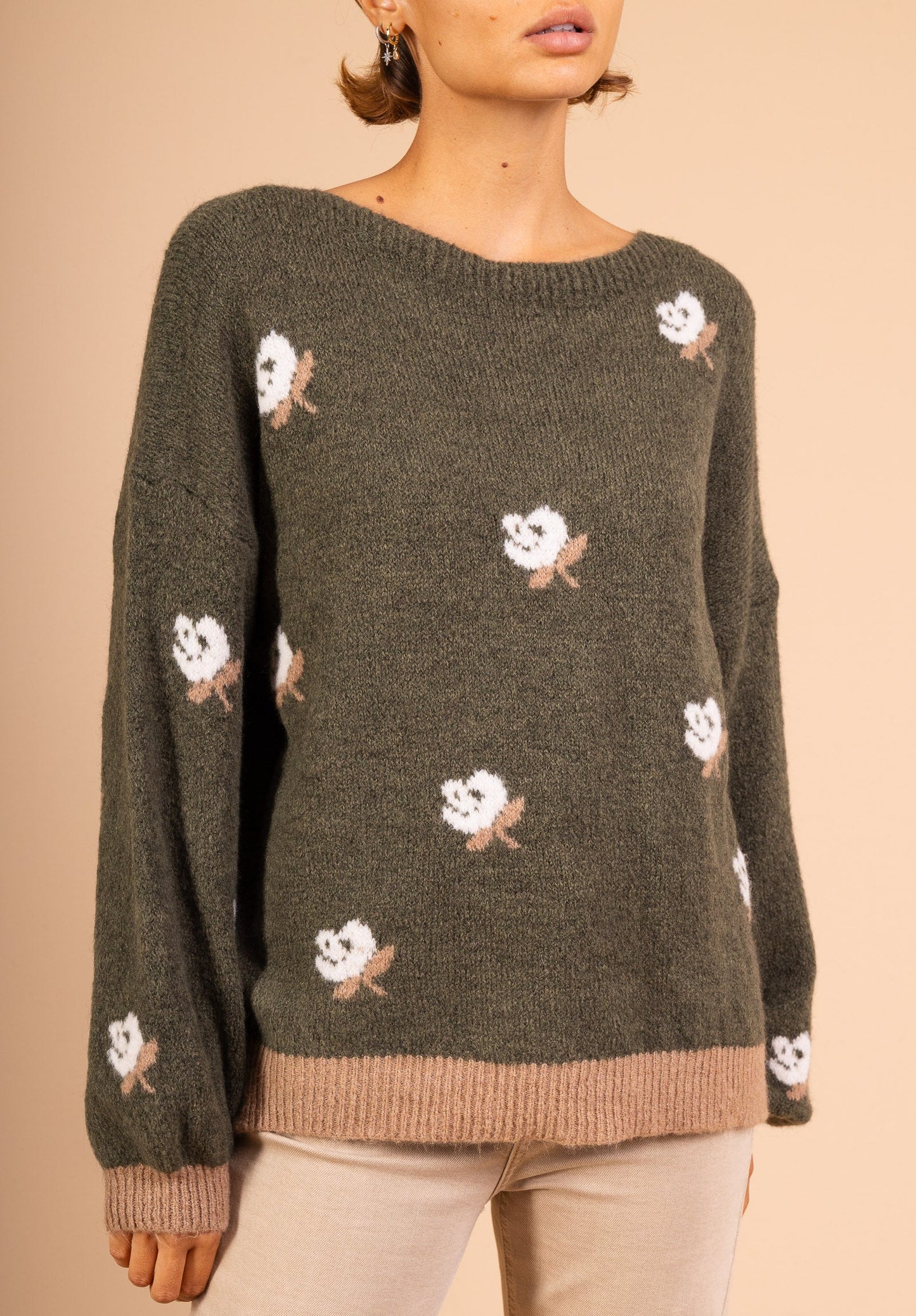 Pull fleuri - Marlie