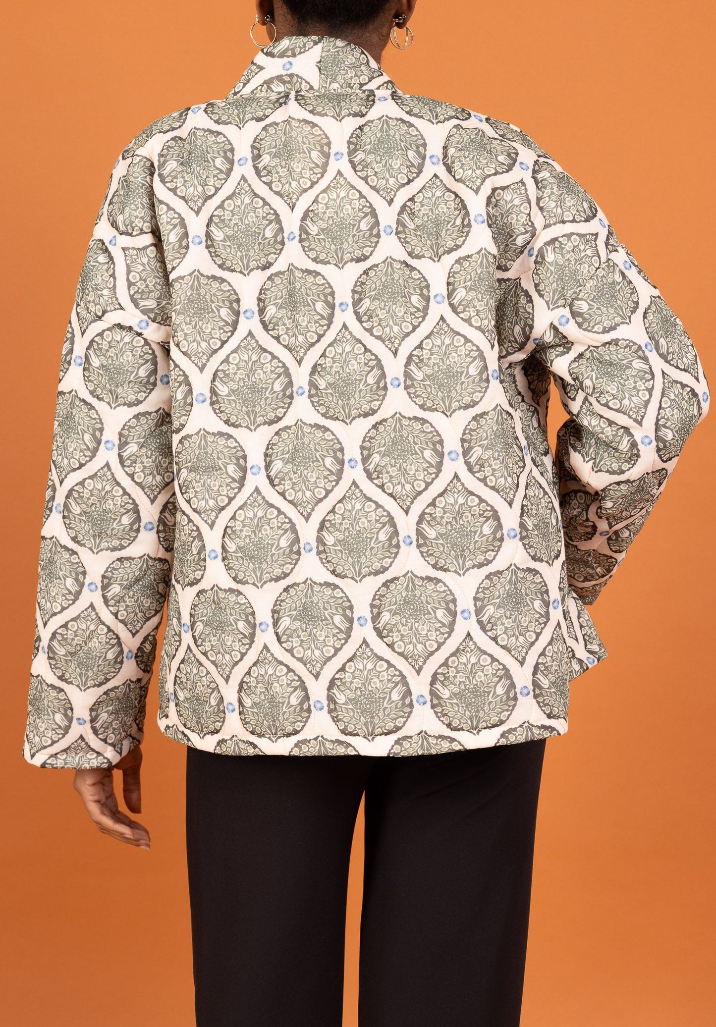 Veste kimono imprimé - Abel